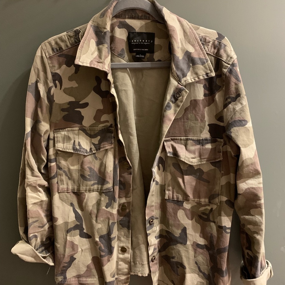 Sanctuary Camo Jacket